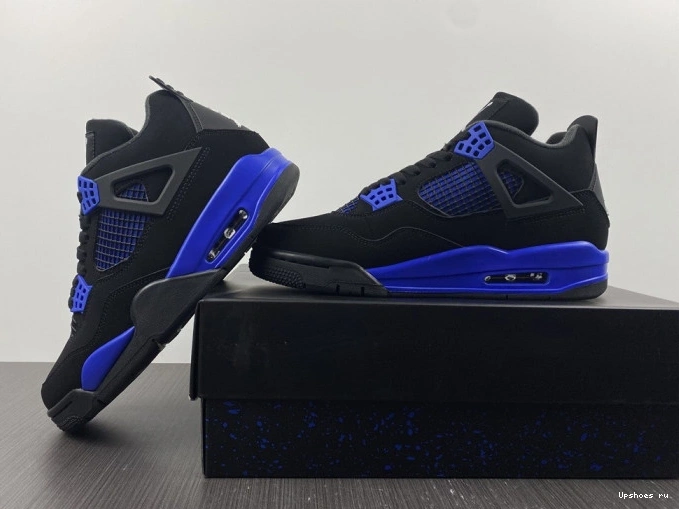 CT8527-018 BLUE JORDAN AIR THUNDER 4 RETRO 0224